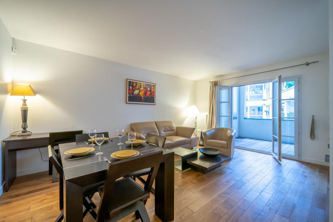 Havre De Paix - Appt Avec Terrasse Apartment Курбьовоа Екстериор снимка